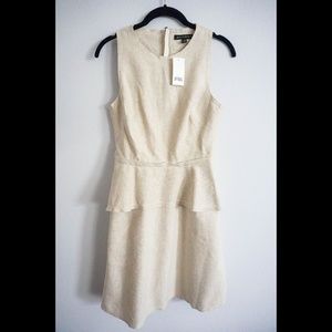 Banana Republic Beige Burlap Dress (4)